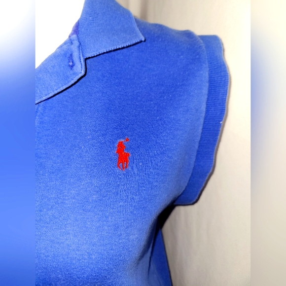 🦜🦜3/$25  Ralph Lauren Sleeveless Polo Shirt Size L - Picture 3 of 4